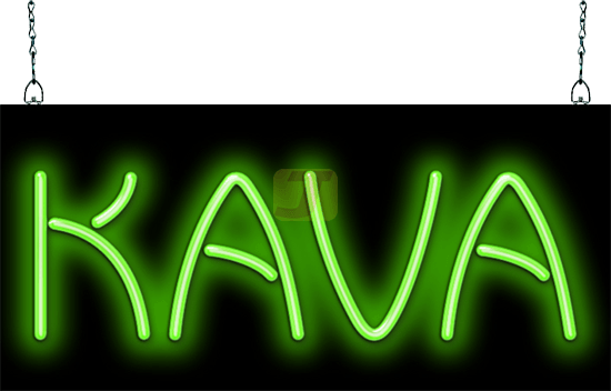 Kava Neon Sign