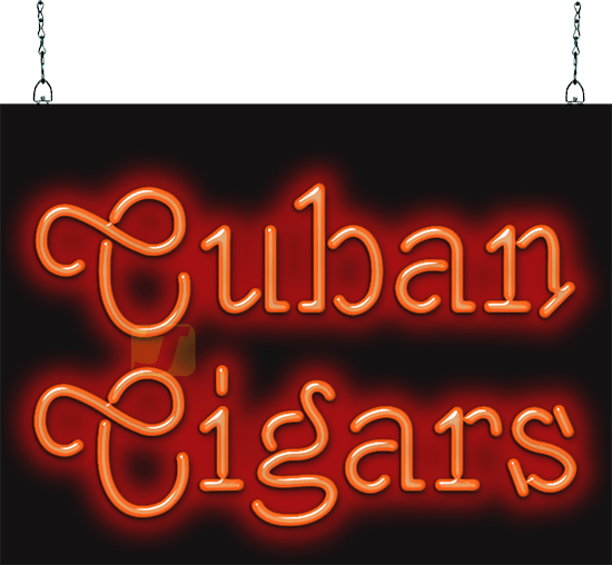 Cuban Cigars Neon Sign