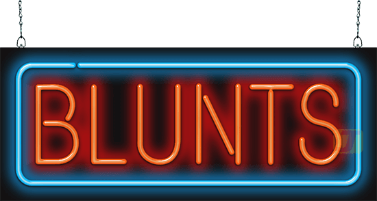 Blunts Neon Sign