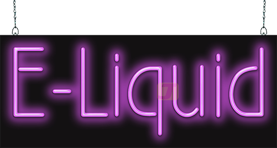 E-Liquid Neon Sign