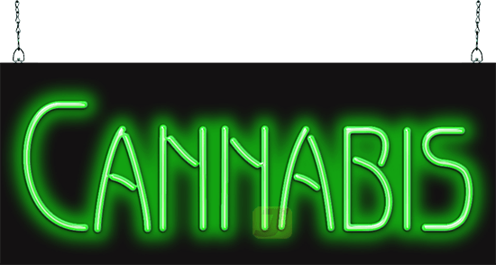 Cannabis Neon Sign