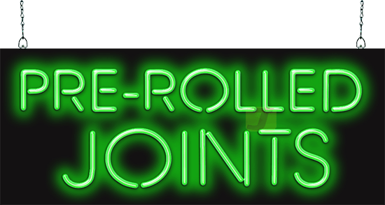 Pre-Rolled Joints Neon Sign