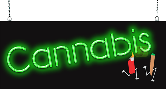 Cannabis Neon Sign