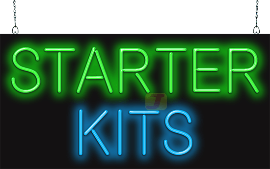 Starter Kits Neon Sign