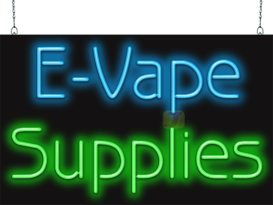 E-Vape Supplies Neon Sign