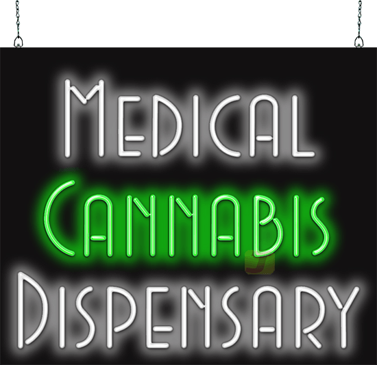 Medical Cannabis Dispensary Neon Sign