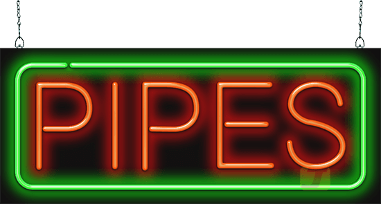 Pipes Neon Sign