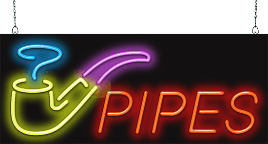 Pipes Neon Sign