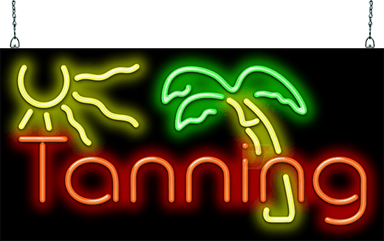 Tanning Neon Sign