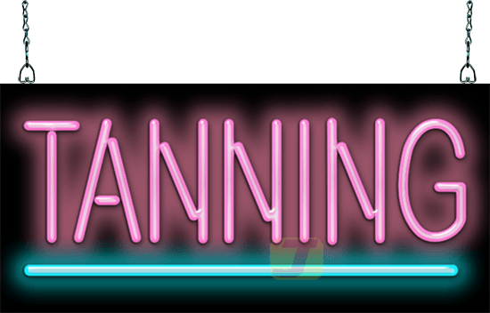 Tanning Neon Sign