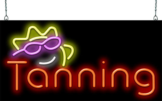 Sunshine Tanning Neon Sign
