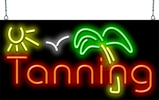 Tanning Neon Sign