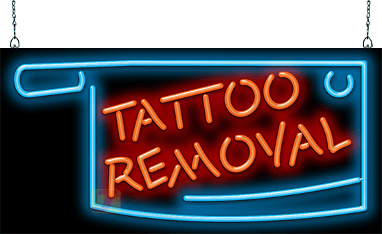 Tattoo Removal Neon Sign