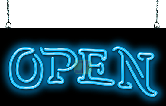 Open Neon Sign | TPM-15-01 | Jantec Neon