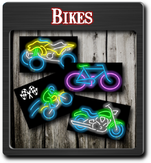 Bicycles & Motorcycle Neon Signs