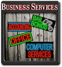 Business Services Neon Signs