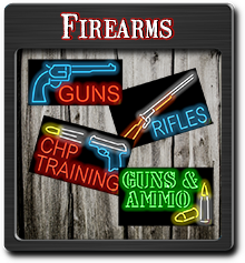 Guns & Ammo Neon Signs