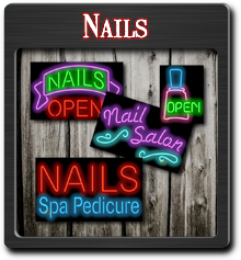 Nail Salon Neon Signs