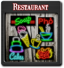 Neon Restaurant Signs