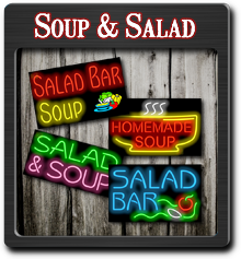 Soup & Salad Neon Signs