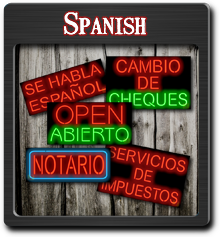 Spanish Neon Signs