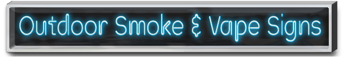 Outdoor Smoke & Vape Neon Signs