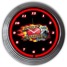 Ford Fueled by Passion Neon Clock