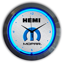 MOPAR Hemi Neon Clock