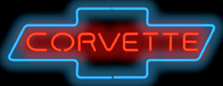 Corvette Bowtie Neon Sign