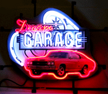 Dream Garage Chevy Chevelle SS Neon Sign
