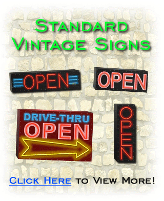 Standard Vintage Neon Signs